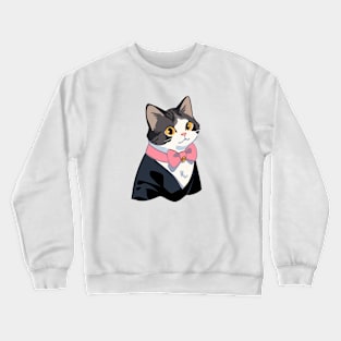 Mr. Tuxedo Cat Crewneck Sweatshirt